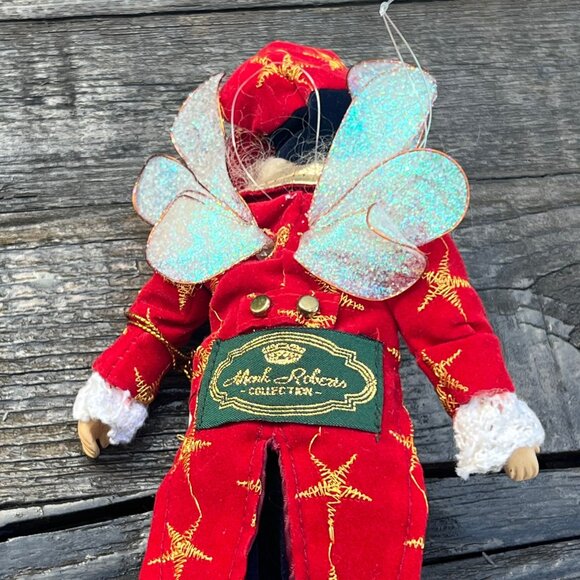 Mark Roberts Vintage Santa Claus ELF Enchanted Forest Fairy Doll Ornament Stars - Picture 7 of 8
